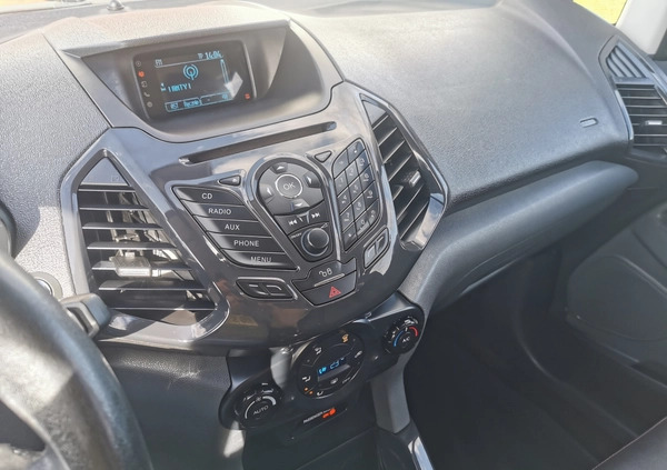 Ford EcoSport cena 36900 przebieg: 115182, rok produkcji 2015 z Dobra małe 436